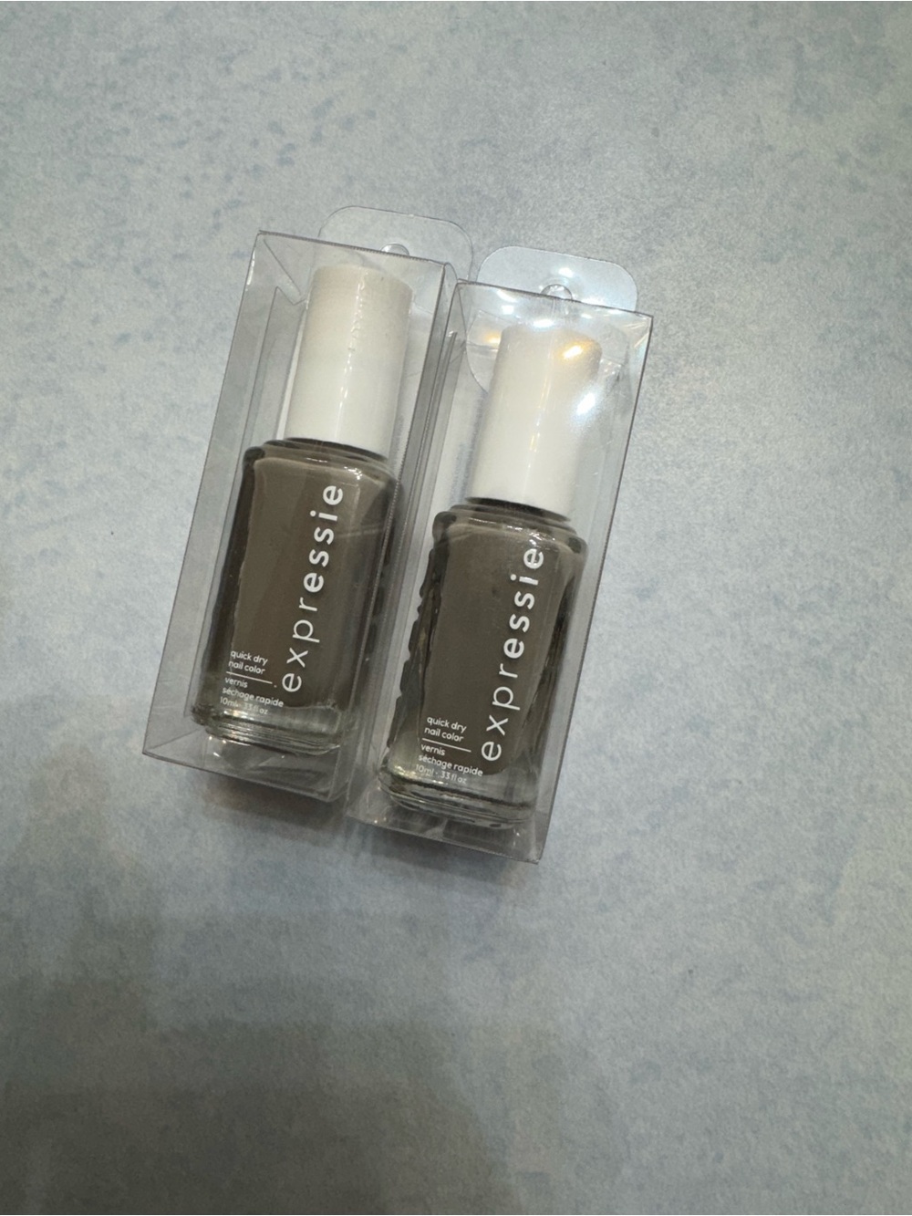 Expressie Neutral Taupe Nail Polish Duo - Taupe